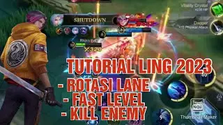 NEW TUTORIAL LING 2023 | CARA BERMAIN LING 2023 | MOBILE LEGENDS