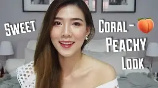Sweet Coral Peachy Look