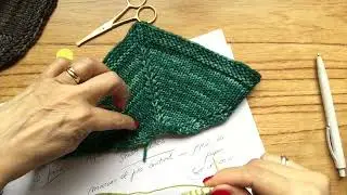 Cómo empezar mi primer chal triangular a dos agujas - Garter Tab /Tirita de comienzo