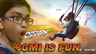 FIRST TIME PLAYING BGMI | BGMI GAMEPLAY #1 | FUNNY GAMEPLAY