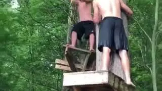 Fail Worst Rope Swing Attempt Ever! NEW 2017 August