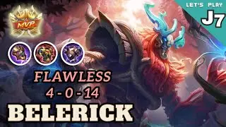 No Deaths! Full Tank Belerick MVP Gameplay!