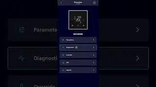 Quick Config app for RDF4.. communicating thermostat │ 3. Read diagnostics