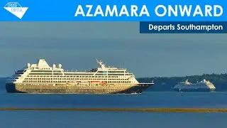 Azamara Onward departs Southampton (03/09/2024)