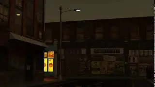 Blender 2.8 Moody Street Scene