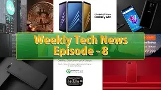 Weekly Tech News E-8 | Jio Coin | Smartron tphone P | Fingerprint in Display | Xiaomi Adapter