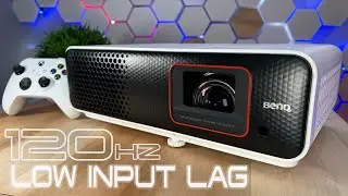 CRAZY Low Latency 120hz Gaming Projector!  -  BENQ TH690ST Review