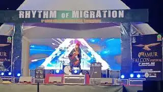 Thangmeiso Shinglai live performance at 9th Amur Falcon Festival 2024