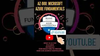 Interested to learn Cloud Concepts in AZURE ? || What is AZ-900 