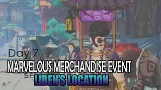 Where is Liben at Liyue Harbor? Genshin Impact Marvelous Merchandise event location (day7) BYE LIBEN
