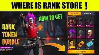 NEW RANK TOKEN BUNDLE  | HOW TO EXCHANGE NEW RANK STORE BUNDLE | GET NEW OB34 RANK TOKEN BUNDLE |