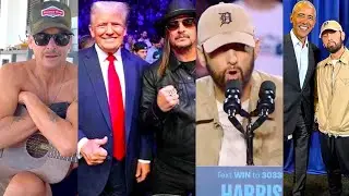 Kid Rock Reacts To Eminem's Kamala Harris Endorsement
