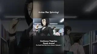 Anime Pen Spinning in REAL LIFE 🌀 