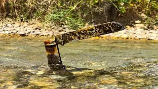 restoration abandoned old rusty Forest folding knife