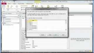Microsoft Access 2007 2010 part 4 (Relational Database)