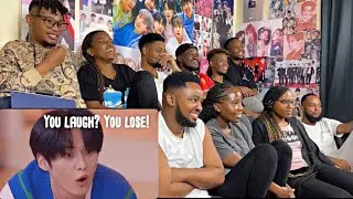 Kpop Youtubers collab and do a Stray Kids You laugh? You lose! Challenge #3 for the First time !!