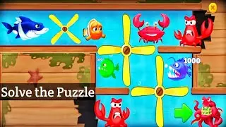 Fishdom ads, Fishdom mini game ads, Help the Fish Collection Puzzle Gameplay