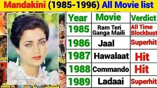 Mandakini Hit and Flop Movie List | Mandakini All Movie List |