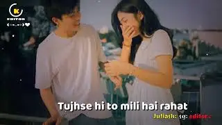 Mera Mann 🥰❣️ Hindi lyrics video shot whatsapp stutus @AlightMotion #kasaraeditor