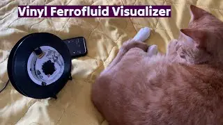 Vinyl Record Inspired Ferrofluid Visualizer ⭐ @gadgetify