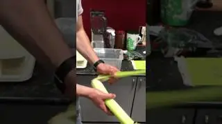 Сельдерей. Чистка.