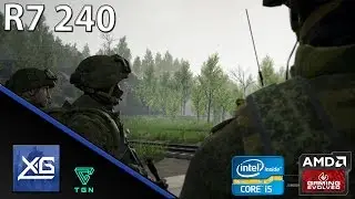 Squad On AMD Radeon R7 240 2GB GDDR3 (i5-6600K OC 4.5Ghz / Windows 10)