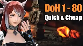 FFXIV: Crafter/DoH 1 - 80 Leveling Guide in 6 Minutes (Updated on 13th of January 2022)
