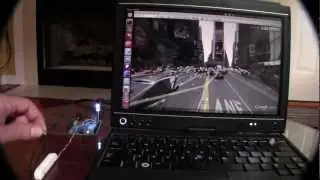 Arduino USB HID Keyboard + Street View