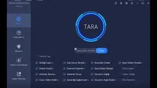 Advaced SystemCare kullanımı