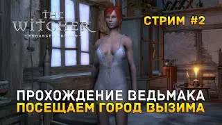 Стрим Ведьмак #2 - Прохождение Ведьмака. Посещаем город Вызима