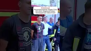 Mayor threatens to fire firefighters over photo with AfD lead candidate Ulrich Siegmund