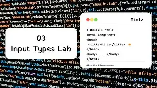 03 Input Types Lab