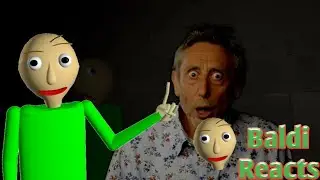 Michael Sure Loves Chocolate Cake | Baldi Reacts To YTP: Older Rosen in Baldi's Basics