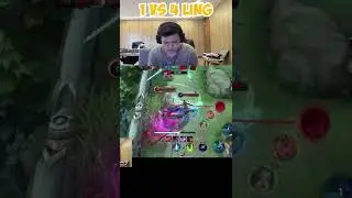 1 VS 4 LING ALBERT! ADA LAWAN?! 