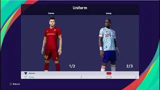 Option File PES 2021 PS4 update 2021/2022