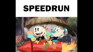 Cuphead Show Speedrun Meme