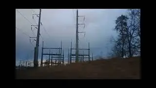 New Updated Power Lines in Springfield, Massachusetts 1/2/2025