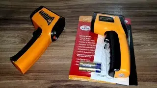 Termômetro Digital Laser Infravermelho  50° ~ 400° Unboxing e Review