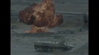 VFX of Tank battles and  fighting vehicles