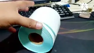 How to Print  A 6 waybill w/o thermal printer| you can use roll thermal paper & any pigment printer.