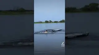 Саппинг на озере. Падаю с доски. Падение с сапа