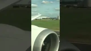 KLM 787-9 - Takeoff from Amsterdam