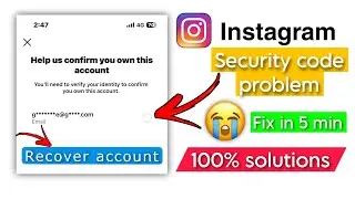 Enter 😭backup code instagram | how to get backup code for instagram | backup code kaise nikale 2023
