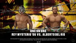 WWE 2K24 REY MYSTERIO VS ALBERTO DEL RIO