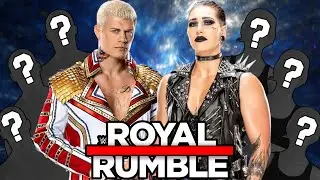 WWE 2023 Royal Rumble Entrants Quiz