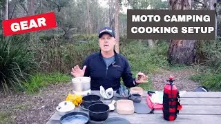 Motorcycle Camping Kitchen / Cooking Setup For Long Trips 2021