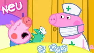 Peppa-Wutz-Geschichten | Der Krankheitstag | Videos für Kinder