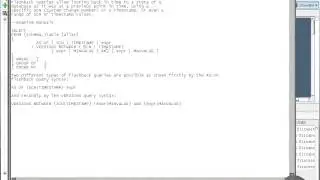 19 Flashback Query Syntax