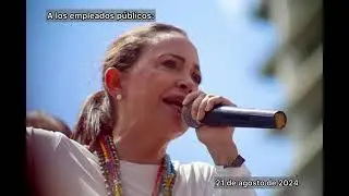 El Mensaje Contundente de María Corina Machado al Sector Público ¡NO TE RINDAS VENEZUELA!