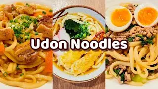 3 Easy 15 Minute Japanese Udon Noodles - Revealing Secret Recipes!
